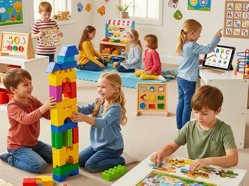 Permainan Edukasi Anak Ceria Menuju Tumbuh Kembang Optimal