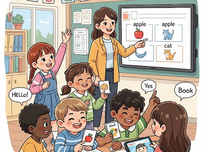 Ajari Anak Bahasa Inggris Membuka Gerbang Dunia Sejak dini