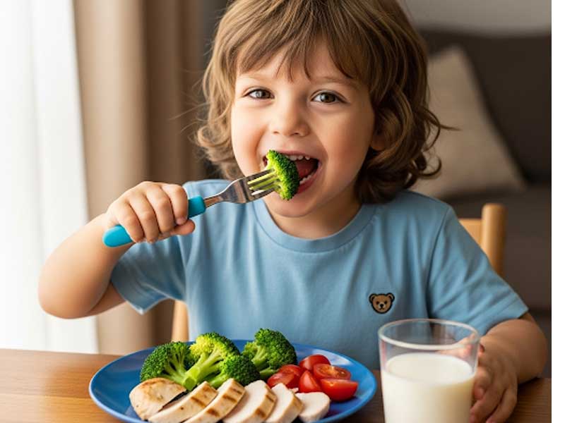 Pola Makan Sederhana Anak, Kunci Kesehatan dan Kecerdasan
