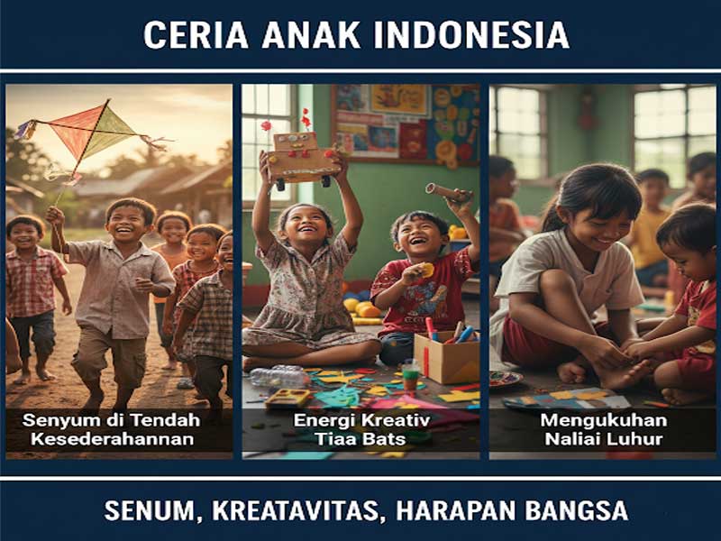 Ceria Anak Indonesia: Senyum, Kreativitas, dan Harapan Bangsa