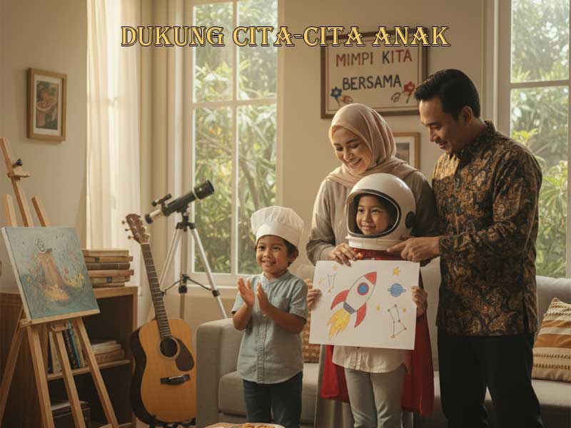 Dukung Cita-Cita Anak: Kunci Membangun Kepercayaan Anak