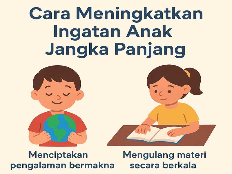 Ingatan Anak Jangka Panjang: Kunci Penting dalam Proses Belajar