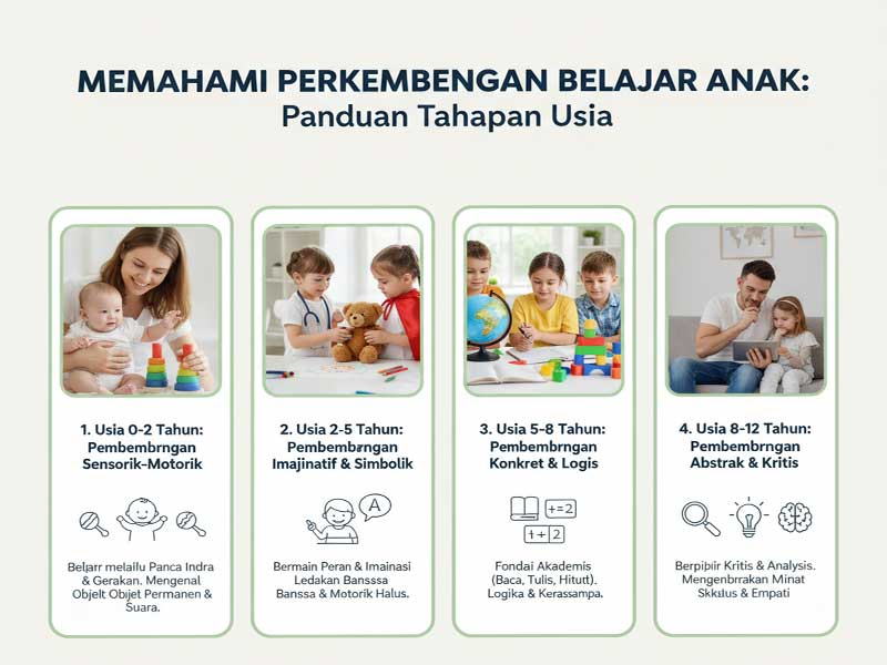 Memahami Perkembangan Belajar Anak: Panduan Tahapan Usia