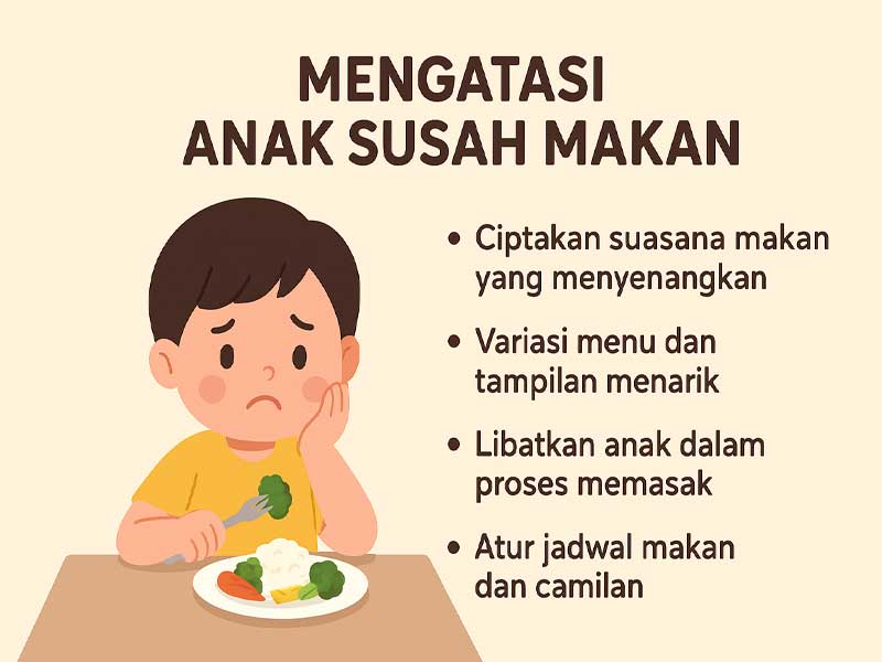 Mengatasi Anak Susah Makan: Tips Efektif untuk Orang Tua