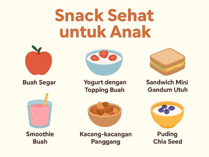 Snack Sehat untuk Anak: Pilihan Cerdas Demi Tumbuh Kembang Optimal