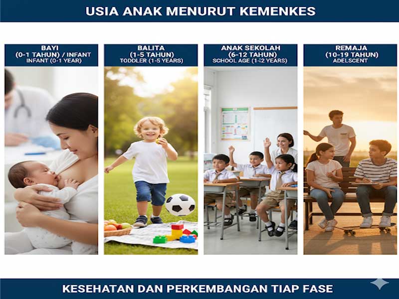 Usia Anak Menurut Kemenkes: Klasifikasi untuk Kesehatan
