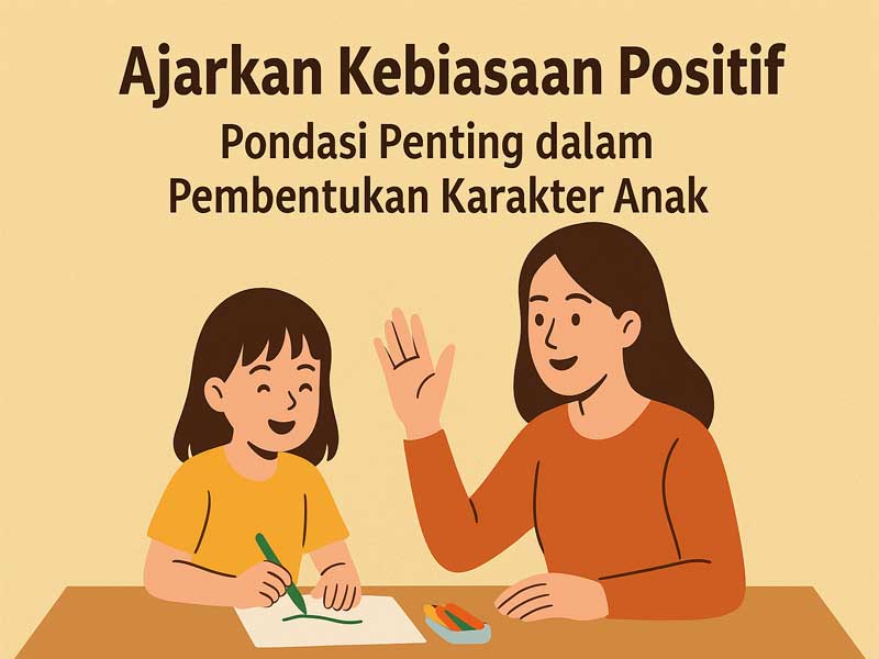 Ajarkan Kebiasaan Positif: Pondasi Penting dalam Pembentukan Karakter Anak