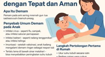 Atasi Anak Demam dengan Tepat dan Aman