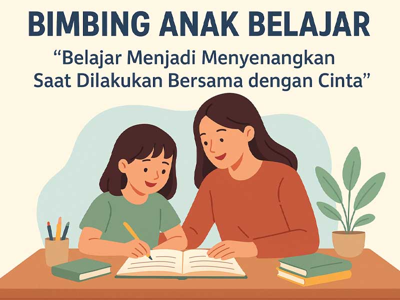 Bimbing Anak Belajar: Membangun Kebiasaan Belajar yang Menyenangkan