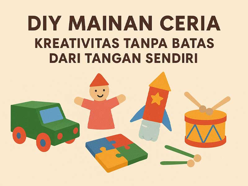 DIY Mainan Ceria: Kreativitas Tanpa Batas dari Tangan Sendiri