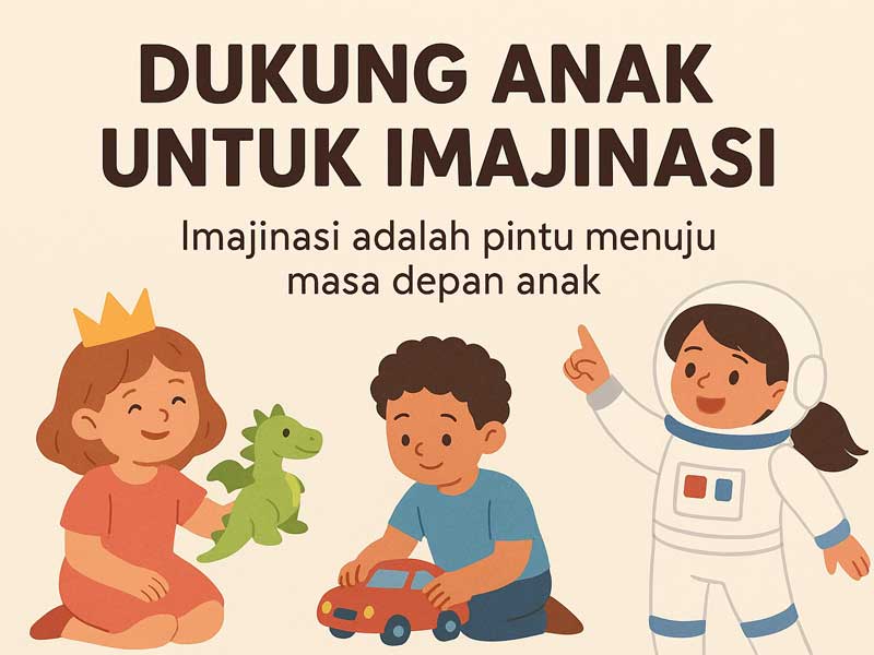 Dukung Anak untuk Imajinasi: Membangun Dunia Kreatif Sejak Dini
