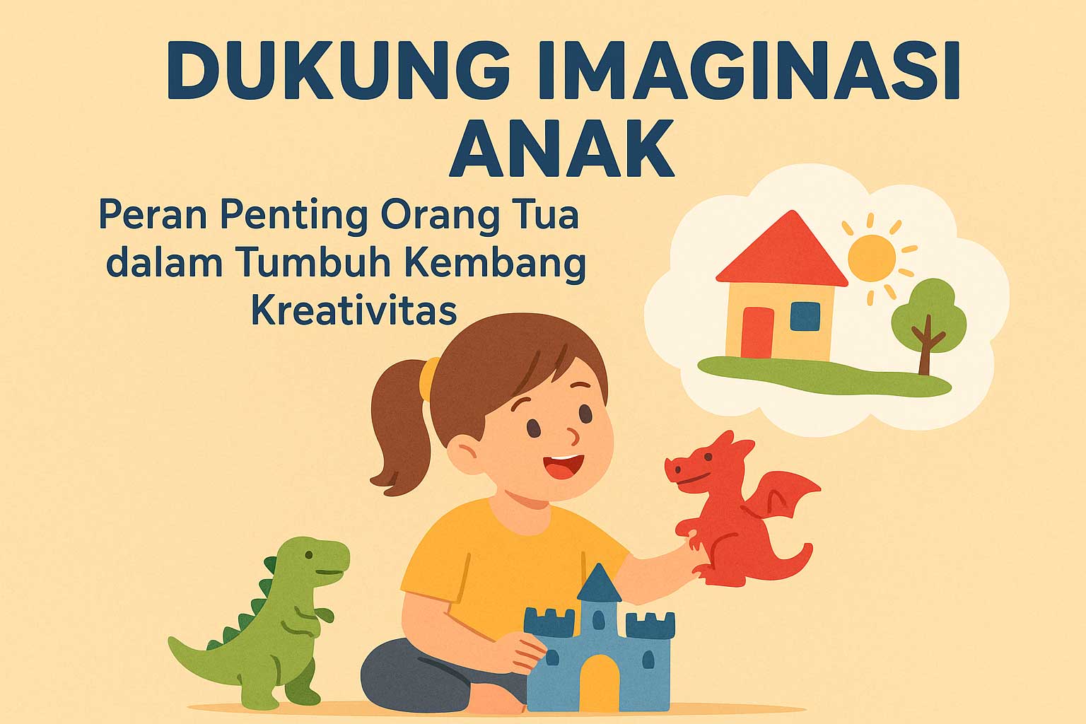 Dukung Imajinasi Anak: Peran Penting Orang Tua dalam Tumbuh Kembang Kreativitas