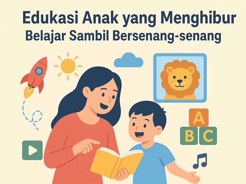 Edukasi Anak yang Menghibur: Belajar Sambil Bersenang-senang