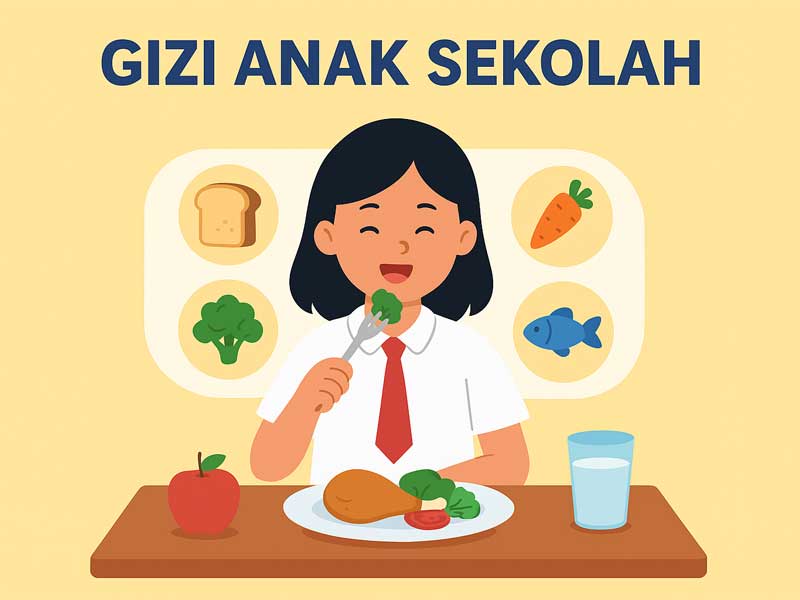 Gizi Anak Sekolah: Pondasi Penting untuk Tumbuh Kembang dan Prestasi