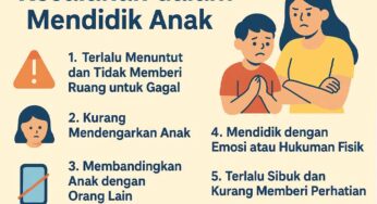 Kesalahan dalam Mendidik Anak yang Sering Terjadi dan Cara Menghindarinya
