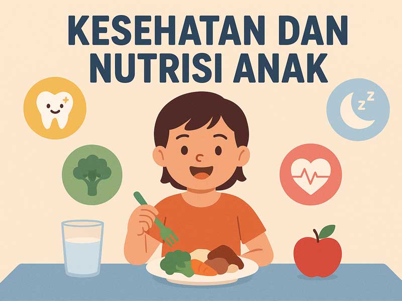 Kesehatan dan Nutrisi Anak: Pondasi Utama Tumbuh Kembang yang Optimal