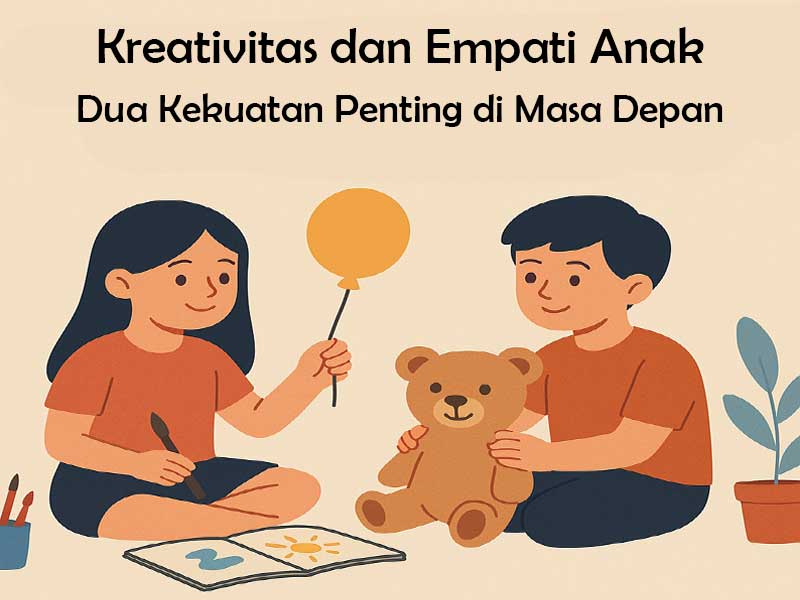 Kreativitas dan Empati Anak: Dua Kekuatan Penting di Masa Depan