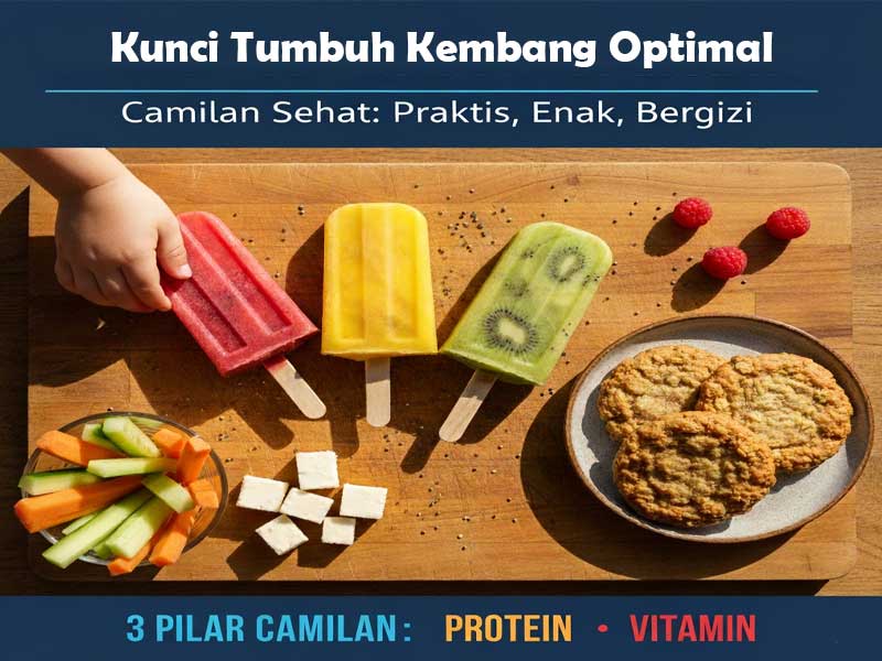 Kunci Tumbuh Kembang Optimal: Menu Camilan Sehat untuk Anak yang Enak dan Praktis
