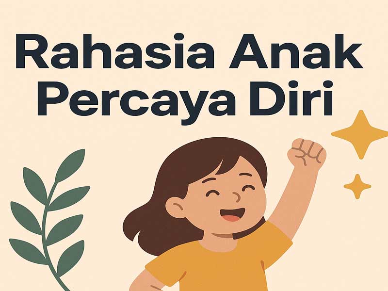 Rahasia Anak Percaya Diri: Kunci Tumbuh Kembang yang Bahagia dan Tangguh